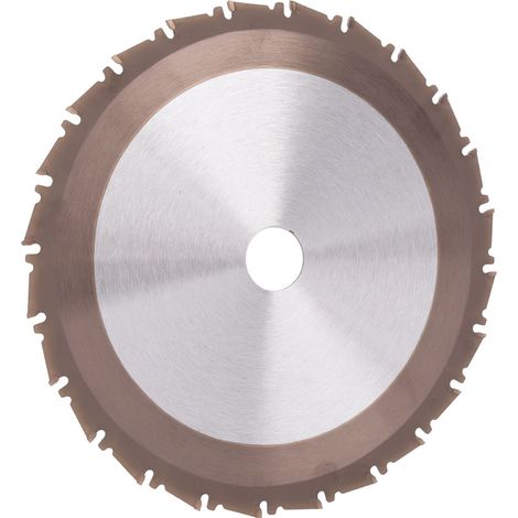Disque de coupe en carbure de tungstène 24 dents, 210 mm, pour bois, alésage 25,4 mm
