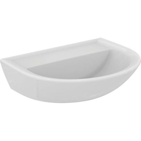 Lavabo Eurovit, sans miroir, sans huile, 600x470x160mm, blanc