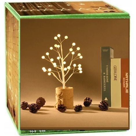 Weihnachtsdekoration, LED-Baum, beleuchtet, XXL 35 cm, Weihnachten (1/5)