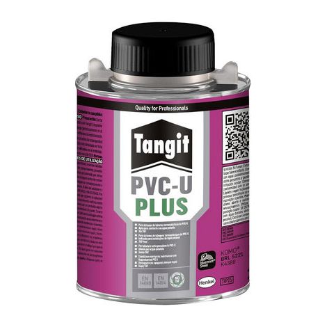 COLLA TANGIT IN BARATTOLO HENKEL PVC-U PLUS THF FREE- 250 gr con pennello- HENKE- pezzi 1