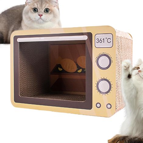 Cat Scratching Lounge Lit, Radio Cat Scratcher - Cat (1/5)