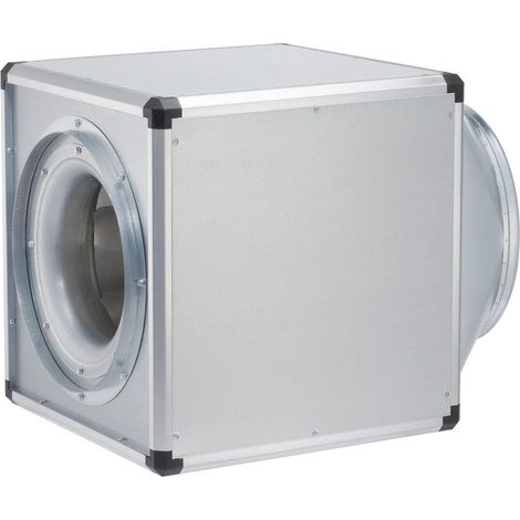 Helios GBD 450/4/4 Gigabox inkl. Formstück und flexiblen Manschetten, 3-PH regelbar 400V, 6495m3/h, 750W