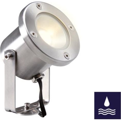 Garden Lights LED Gartenstrahler, 12V Gartenbeleuchtung mit Montagehalterung, 3 W 190 lm 3000 K warmweiß, IP44 spritzwassergeschützt, Außenleuchte mit Kabel, Plug & Play für Gartenweg Terrasse