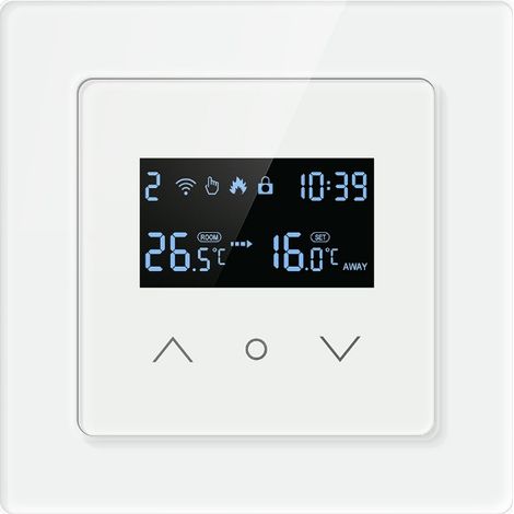 Plancher chauffant programmable 3 A, contrôleur de température intelligent Wi-Fi (chauffage électrique) (1/4)