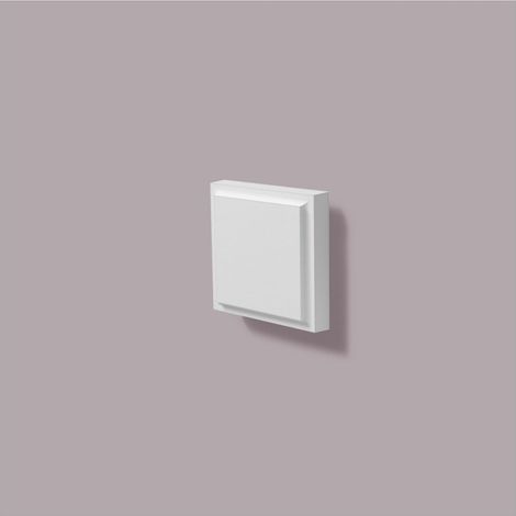 Almohadillado NMC BA11 DOMOSTYL Noel Marquet Moldura de fachada Elemento decorativo Elemento de fachada diseño atemporal clásico blanco (1/3)