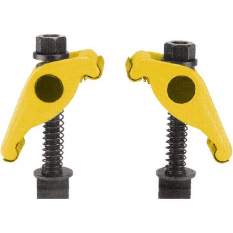Brides de serrage universelles 0-80 mm rainures T 16 mm M12 - 2 pièces Vertex VCB-404