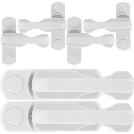 de porte de grange en plastique blanc verrou de sécurité en