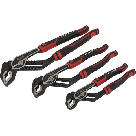 Sealey Premier Water Pump Pliers Set 3pc AK8379