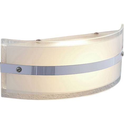 LED-vägglampa, vägglampa inomhus "Zinka" aus glas für vardagsrum / matsal von Lindby