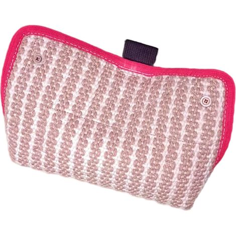 Dog chew sleeve, 13x8x5.5 inches wear-resistant linen dog training sleeve (1/5)