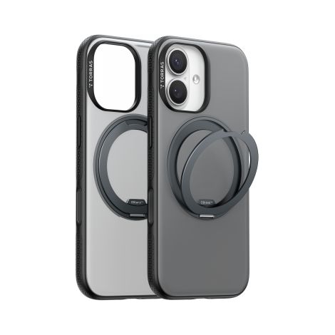 Torras Ostand R Fitness - Funda para iPhone 17 compatible con MagSafe (negra)