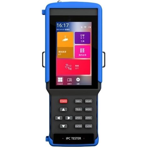 Testeur de vidéosurveillance Moniteur Portable 4.5 Pouces, testeur IPC AHD CVI TVI avec Alimentation USB, Mini Moniteur for testeur de caméra de vidéosurveillance(TI-9310-ACT) (1/5)