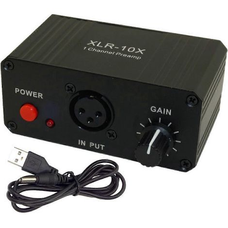 XLR-10X 1-Kanal-XLR-Schnittstelle Symmetrischer Audioverstärker (1/5)