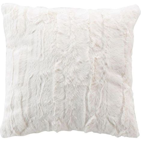Filiyano-Coussin en fausse fourrure « Renard » 45x45cm Nature (1/4)