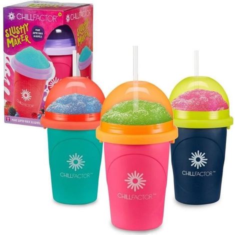 Mug à granité Chillfactor - Bandai - Couleur aléatoire : bleu, rose ou vert - Livré avec une paille (1/5)