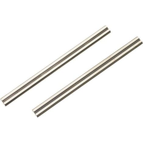Wolfcraft – Lames de rabot 82mm HM – Épaisseur 1.1mm – Largeur 5.5mm – Lot de 2 pièces – Compatible Bosch, Metabo, Skil – 4113000