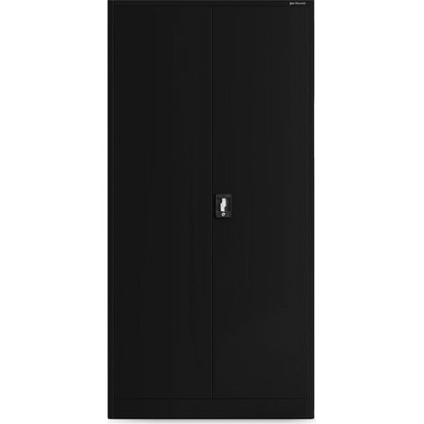 Werkzeugschrank Werkstattschrank BRUNO, 920 x 1850 x 500 mm, All Black: schwarz (1/5)