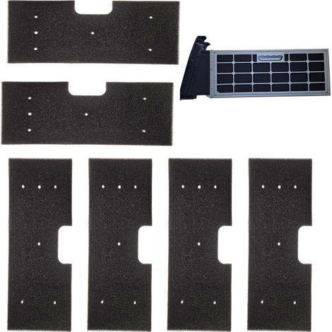 WH01X35719 Filtro de pelusa para lavadora secadora GE Profile Combo, paquete de 6 filtros de espuma combinados para lavadora secadora GE Profile - Para modelos: PFQ97HSPVDS (1/5)