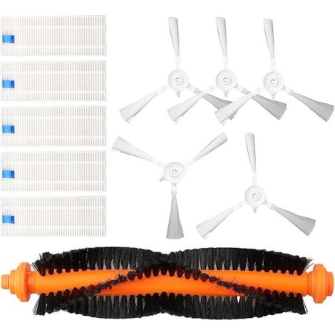 Kit de 16 brosses principales/latérales et de filtre pour X-plorer Serie 50, pour aspirateur robot X-plorer Serie 40 Total Care Co (1/4)