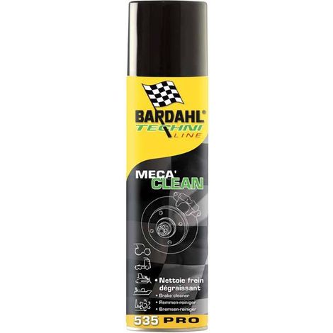 Nettoyant freins MECA CLEAN BTL BARDAHL - Aérosol 600 ml