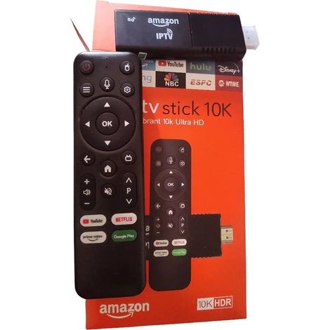 TrAdE Shop Traesio - Fire Tv Stick 10k Streaming Wi-fi Dual Band 2.4g/5g 2gb Ram 16gb Supporto Hdr Netflix - (1/3)
