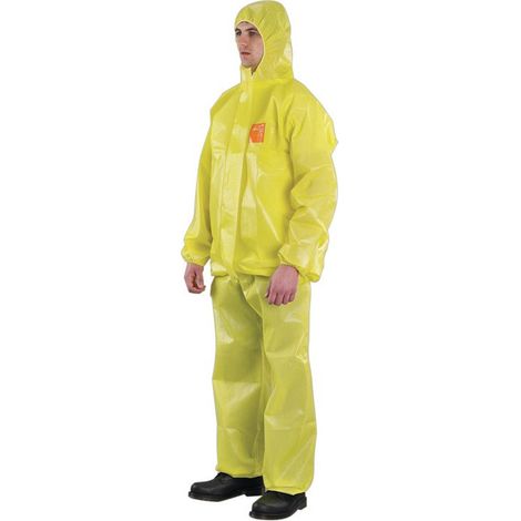 Combinaison de protection AlphaTec® 3000 Taille L jaune PSA III MICROCHEM