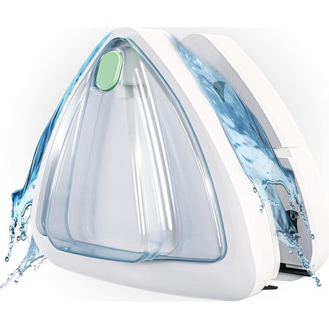 Limpiador de ventanas magnético de doble cara: eficaz limpiador de ventanas magnético para ventanas, ventanales y doble acristalamiento. Limpieza fácil, segura y sin marcas, incluso en altura. (1/5)