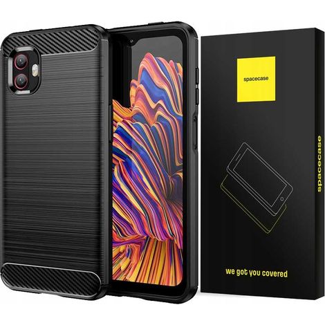 Étui Spacecase Carbon Xcover 6 Pro noir (1/5)