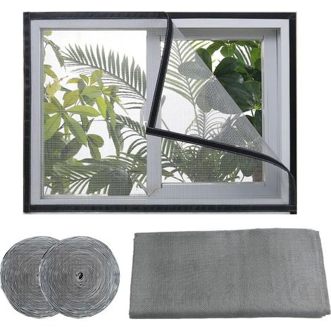 Moustiquaire en gaze 180x200 cm – protection anti-insectes transparente, résistante aux UV (1/5)