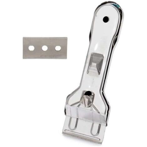 Multifunction scraper for ceramic hobs - Glass and tile scraper with handle (1/5)