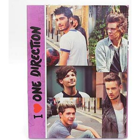 Cartella Con Elastico 25X35Cm One Direction X6