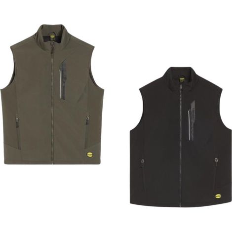 Diadora Utility Vest Freedom Arbeitsweste aus Softshell - L - Grüne