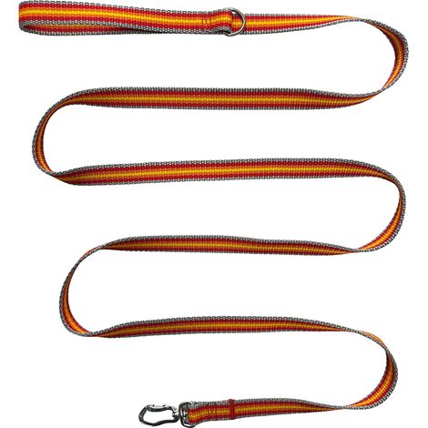 Correa clásica para perros para pasear 400 kg Gris Naranja Rojo Correa clásica para perros para pasear 400 kg Gris Naranja Rojo S - 110 cm (1/5)