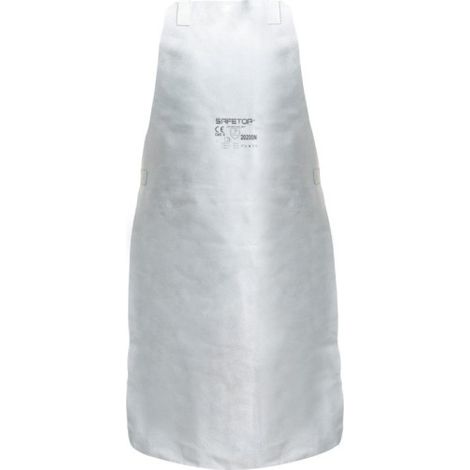 Delantal de cuero gris Standard (1/2)