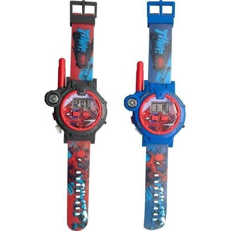 Montre-talkie-walkie Spiderman 2 en 1 - LICENCE POUR ENFANTS - SPD40156 (1/5)