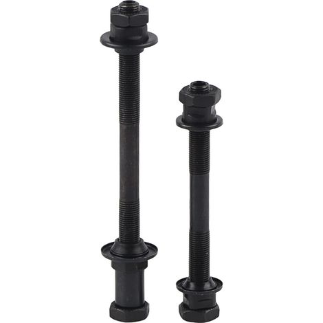 Essieu avant et arrière d'arbre de moyeu creux axle moyeu de roue de vélo de montagne avant et arrière, ensemble d'essieu de levier de boulon à clip avant Hubs (1/5)