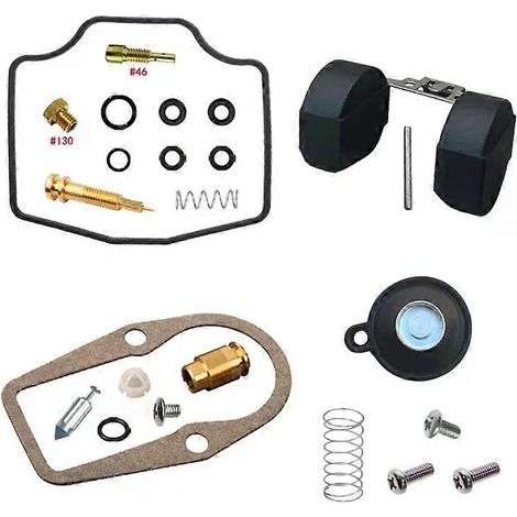 Kit de réparation de carburateur pour modèles XT 600, XT600H et XT600N (43F/47N/49H, 1986) : pièces de membrane et de flotteur. TOUS (1/4)