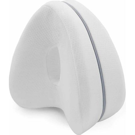 UlisemLeg Pillow Coussins relève-Jambes pour Jambe avec Mousse à mémoire de Forme Coussin orthopédique pour dormeurs latéraux (1/4)