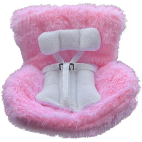 Clip d'évent à air Décor de en Peluche Siège de sécurité réglable pour Les s, Sangle intégrée pour Les s et Les Ours en Peluche Accessoire de Jeu de rôle pour (1/5)