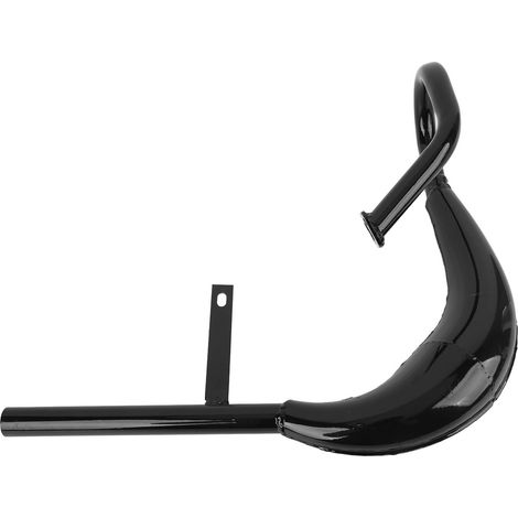 40-mm-Auspuffschalldämpfer aus Aluminiumlegierung für Motorräder und E-Bikes, Schalldämpferrohr, schwarze Dichtung (1/5)