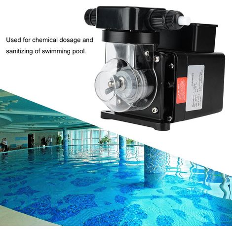 Automatische Dosierpumpe C-600P für Schwimmbäder – 516 GDP, 125 PSI, 4–100 % Einstellbereich, Neuware