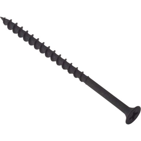 ForgeFix Drywall Screw Phillips Bugle Head SCT Black Phosp 3.5 x 60mm Bulk 500 FORDWS60BP