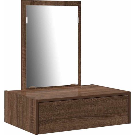 Maison Exclusive - Schminktisch mit Schubladen Braun 60 x 40 x 70