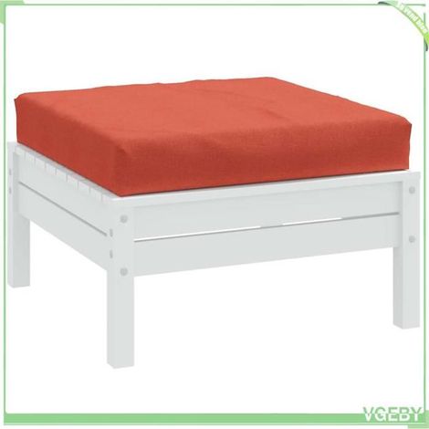 4002669 Coussin de palette rouge mélangé 60x60x9,5 cm tissu (1/5)
