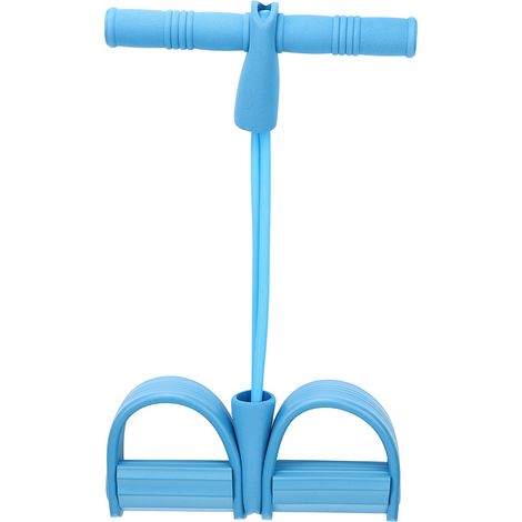 Lot de 1 sangle de tirage en latex pour fitness, exercices de résistance avec pédale, entraînement abdominal, équipement de yoga et musculation (1/5)