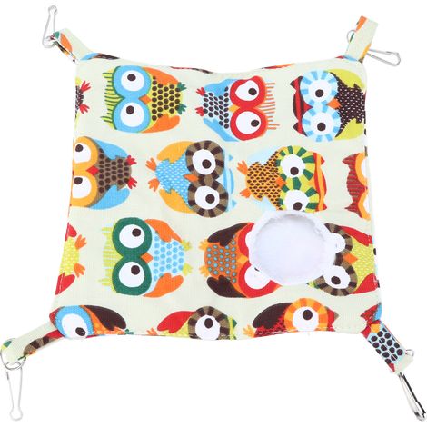 Hamac suspendu doux et chaud pour chat, accessoire de cage pour petits animaux de compagnie. (1/5)