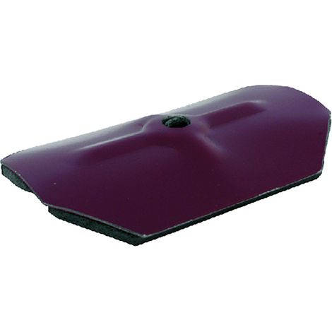 CAPPELLOTTO OTTAGONALE CON GUARNIZIONE mm 75 x 45 rosso siena- 400 pezzi  - FRIULSIDER