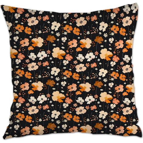 Housse de coussin carrée standard 45x45cm maison douce confortable pour couples petite amie (1/5)