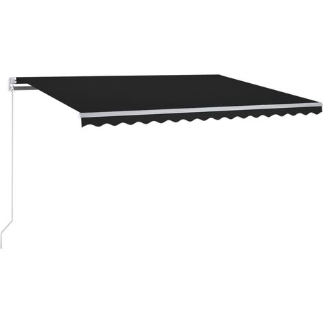 Maison Exclusive - Tenda Automatica con Sensore Vento e LED 300x250 cm Antracite