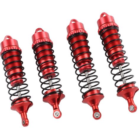 Amortisseurs avant arrière en aluminium 4 pièces pour ARRMA Typhon Outcast 1/8, couleur rouge (1/5)